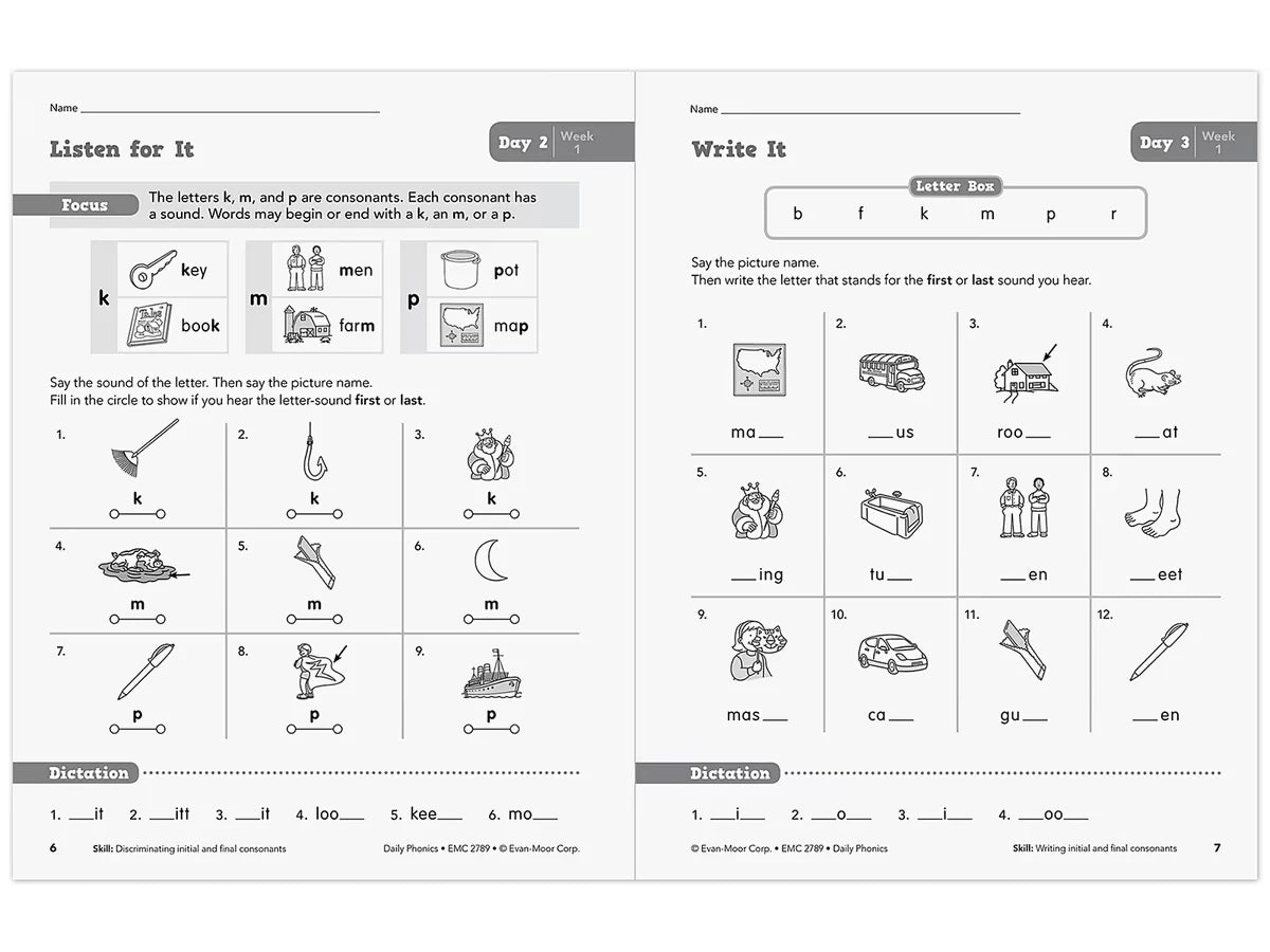 Daily Phonics Workbook - Gr. 3 - US 6972