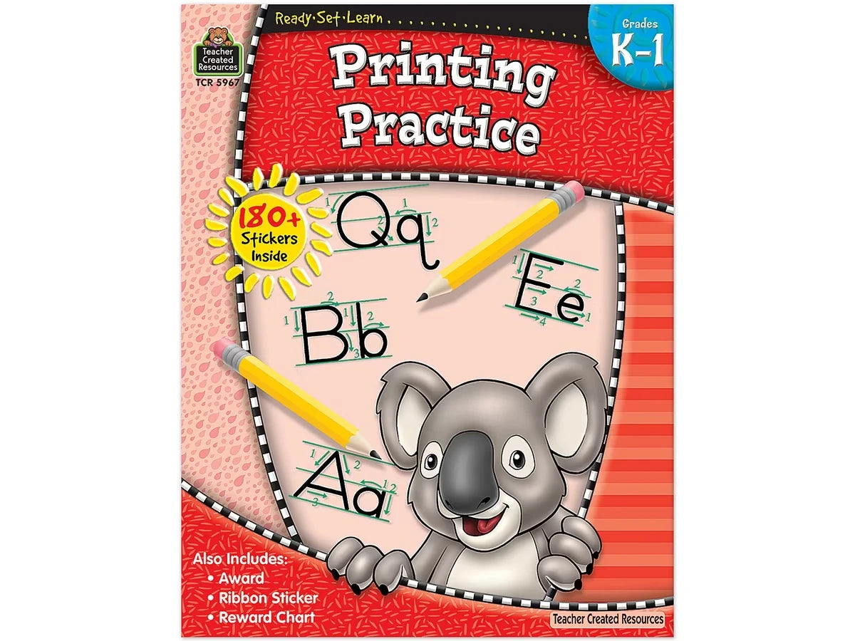 Printing Practice Workbook - US 1852