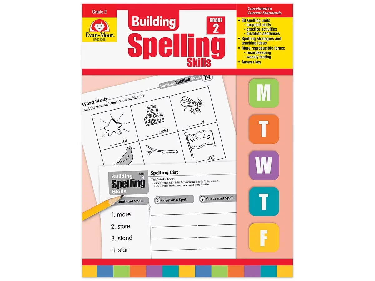 Building Spelling Skills Workbook - Gr. 2 - US 7929