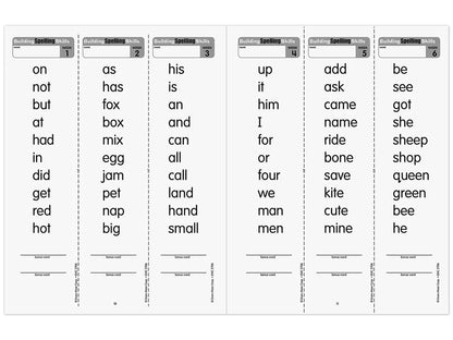 Building Spelling Skills Workbook - Gr. 2 - US 7929
