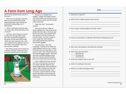 Spectrum® Reading Workbook - Gr. 3 - US 3609