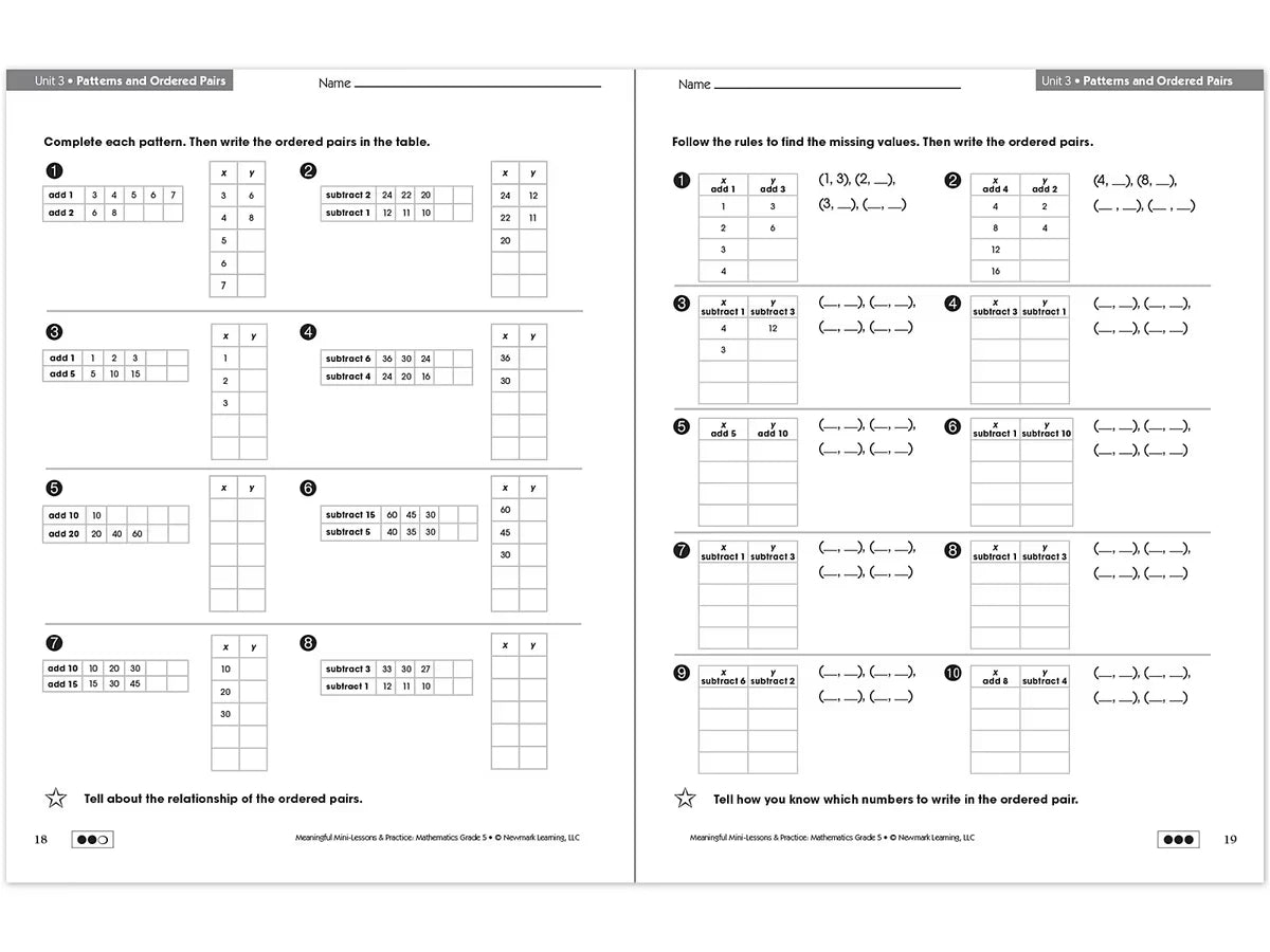 Mathematics Workbook - Gr. 5 - US 6496
