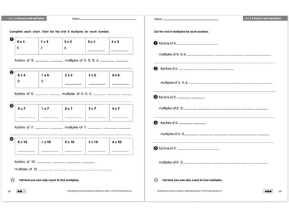 Mathematics Workbook - Gr. 4 - US 2691
