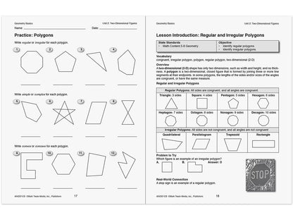 Geometry Basics Workbook - US 9743