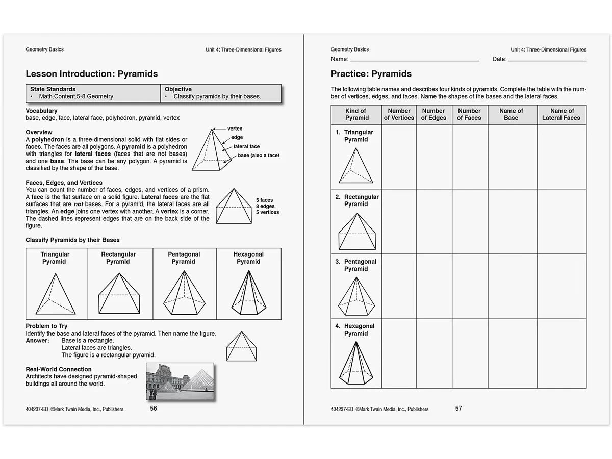 Geometry Basics Workbook - US 9743
