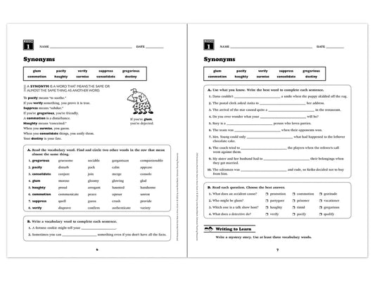 240 Words Kids Need to Know Workbook - Gr. 6 - US 4716