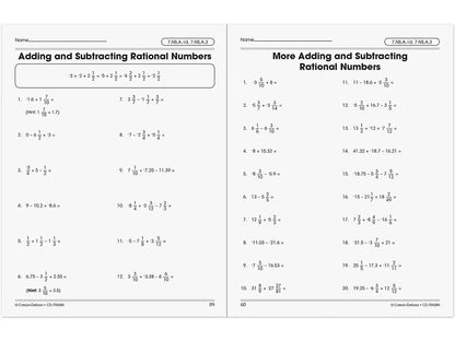 The 100+ Series™ Pre-Algebra Workbook - US 3071