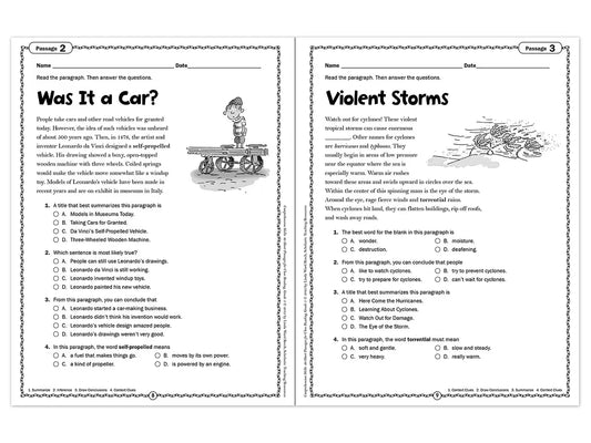Comprehension Skills Workbook - Gr. 5 - US 8780