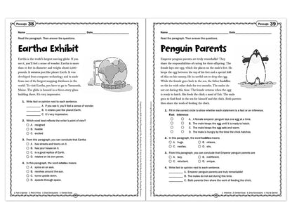 Comprehension Skills Workbook - Gr. 5 - US 8780