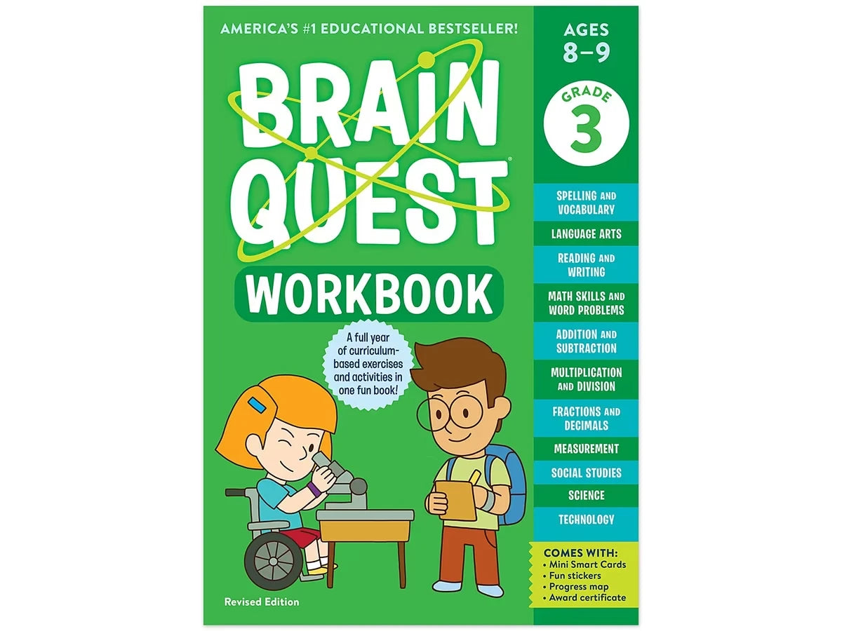 Brain Quest Workbook - Gr. 3 - US 8462