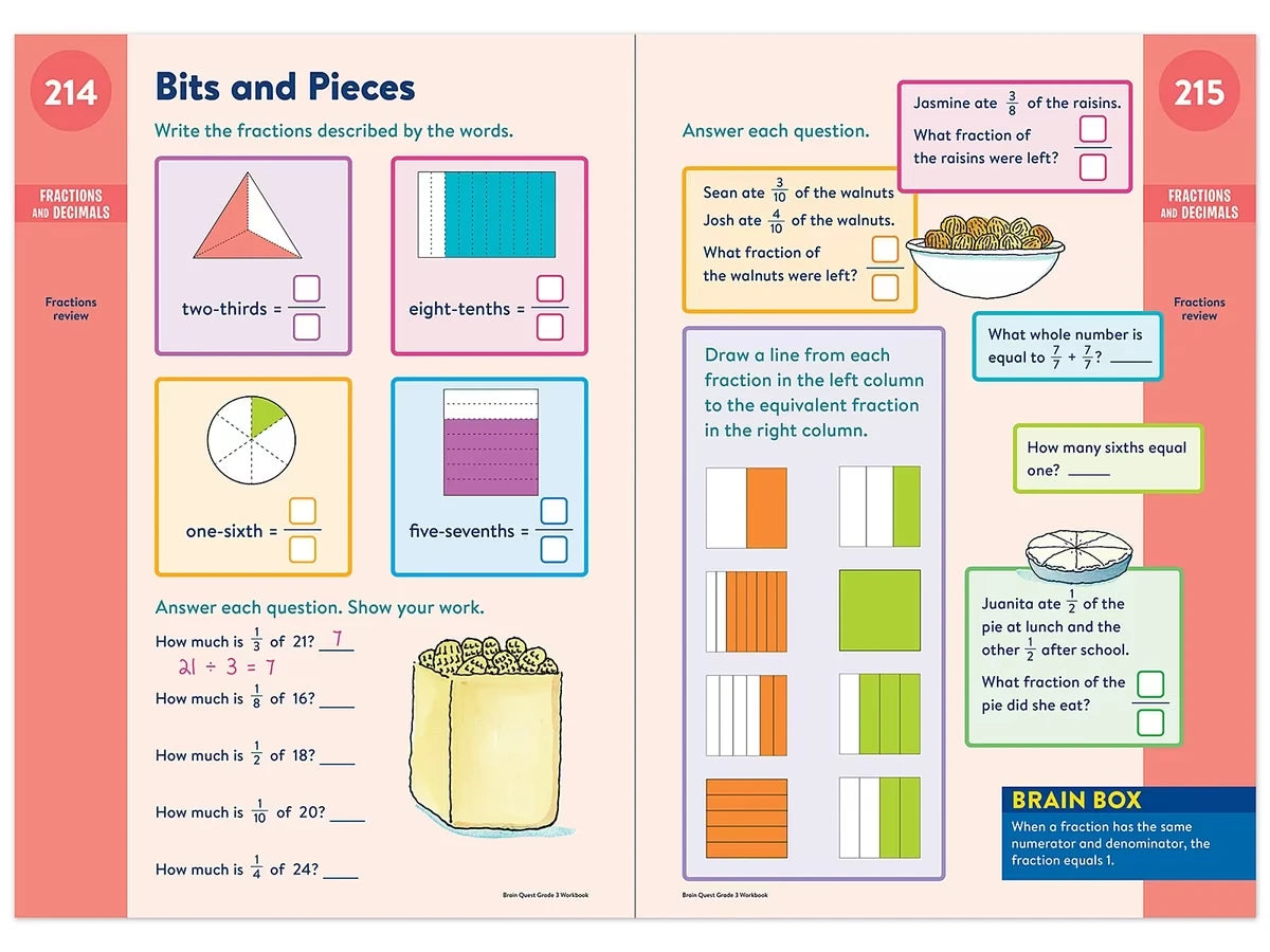 Brain Quest Workbook - Gr. 3 - US 8462