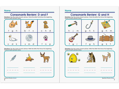 Spectrum® Phonics Workbook - Gr. 1 - US 9351