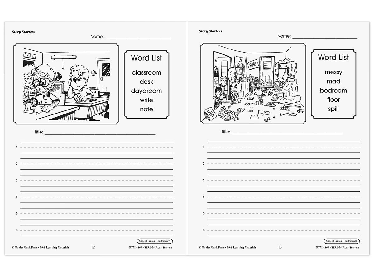 Story Starter Workbook - US 6153