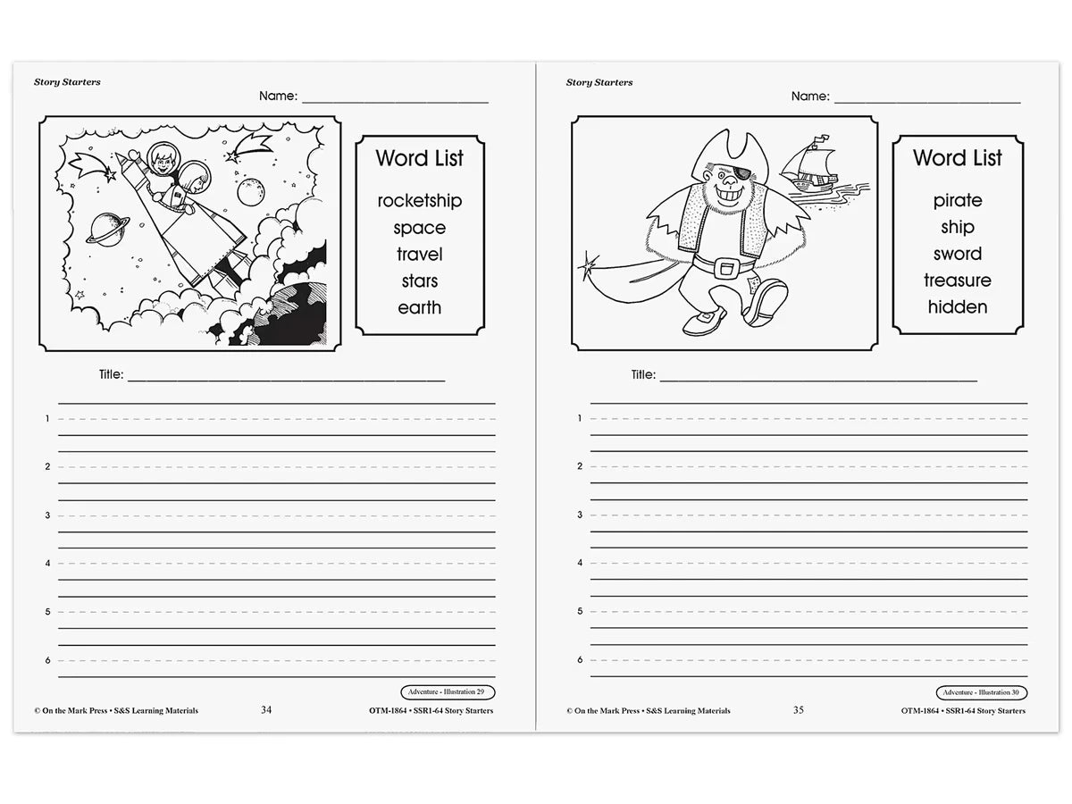 Story Starter Workbook - US 6153