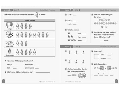 Daily Math Practice Workbook - Gr. 1 - US 8918