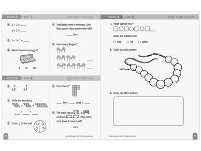 Daily Math Practice Workbook - Gr. 1 - US 8918