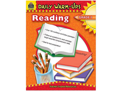 Reading Daily Warm-Ups Workbook - Gr. 3 - US 3064