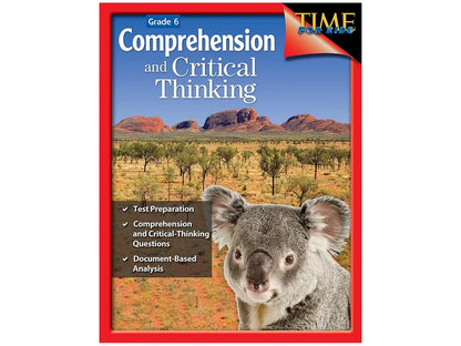 Comprehension and Critical Thinking Workbook - Gr. 6 - US 8801
