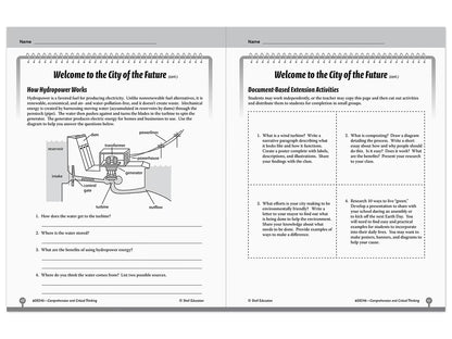 Comprehension and Critical Thinking Workbook - Gr. 6 - US 8801