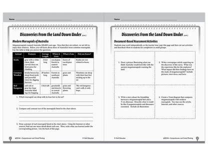 Comprehension and Critical Thinking Workbook - Gr. 6 - US 8801