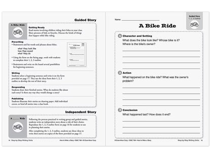 How to Write a Story Workbook - Gr. 1-3 - US 9807