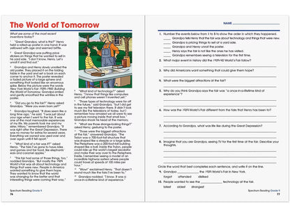 Spectrum® Reading Workbook - Gr. 4 - US 4541
