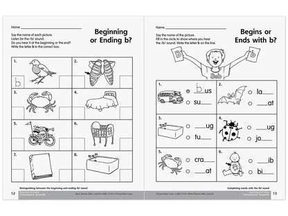 Basic Phonics Skills Workbook - K-Gr. 1 - US 4767