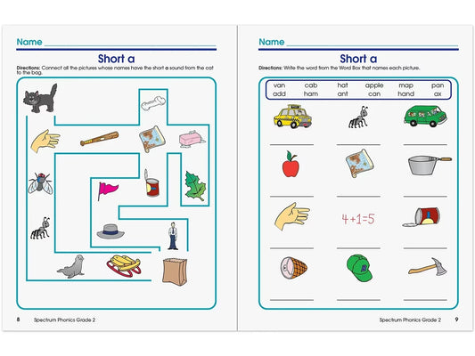 Spectrum® Phonics Workbook - Gr. 2 - US 8914