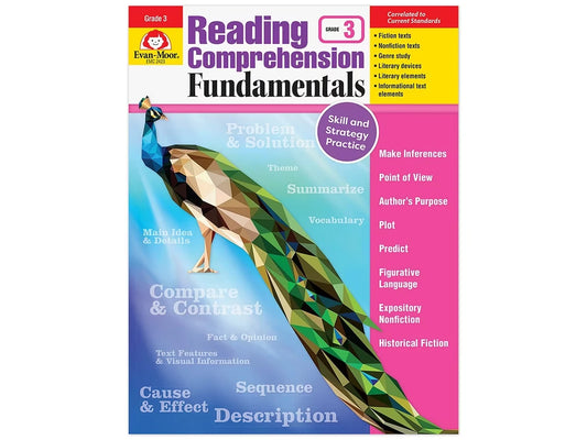 Reading Comprehension Fundamentals Workbook - Gr. 3 - US 2419
