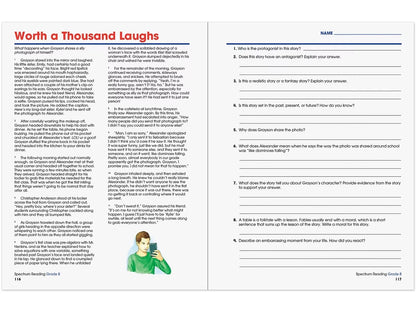 Spectrum® Reading Workbook - Gr. 8 - US 4637