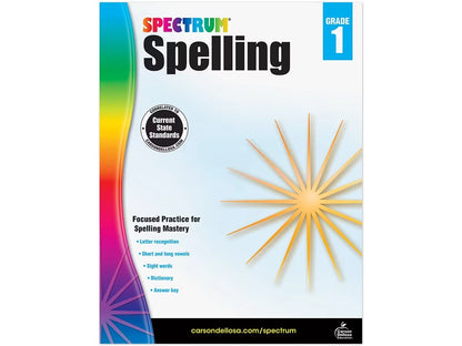 Spectrum® Spelling Workbook - Gr. 1 - US 5028