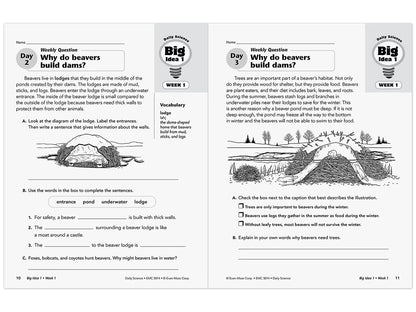 Daily Science Reproducible Activities Workbook - Gr. 4 - US 9755