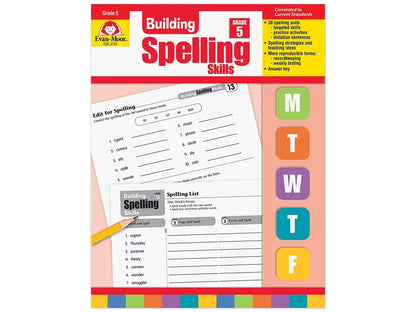 Building Spelling Skills Workbook - Gr. 5 - US 4240