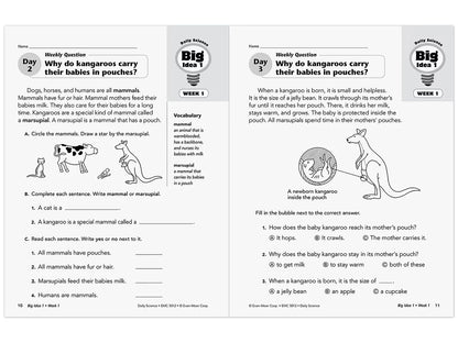 Daily Science Reproducible Activities Workbook - Gr. 2 - US 7725