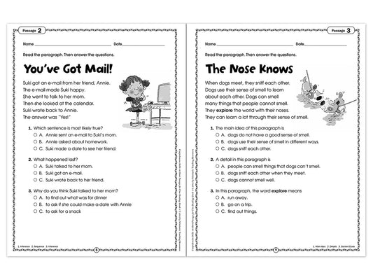Comprehension Skills Workbook - Gr. 1 - US 3456