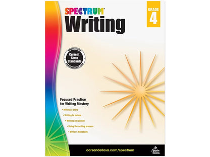 Spectrum® Writing Workbook - Gr. 4 - US 7350