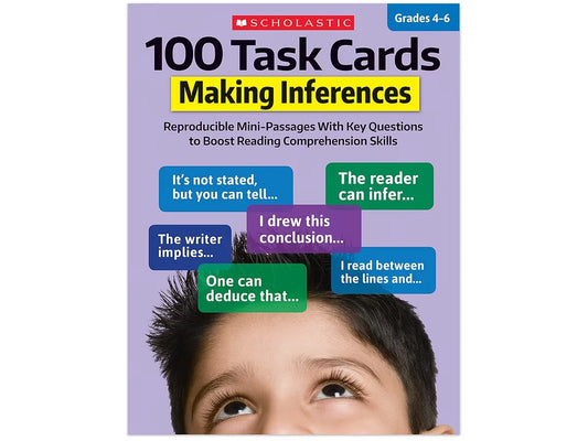 Making Inferences 100 Task Cards Workbook - US 3605