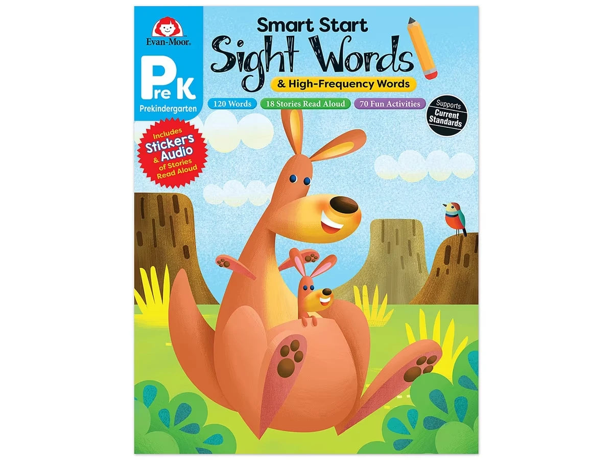Sight-Words Smart Start Workbook - Pre-K - US 3217