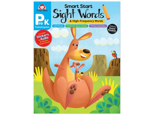 Sight-Words Smart Start Workbook - Pre-K - US 3217