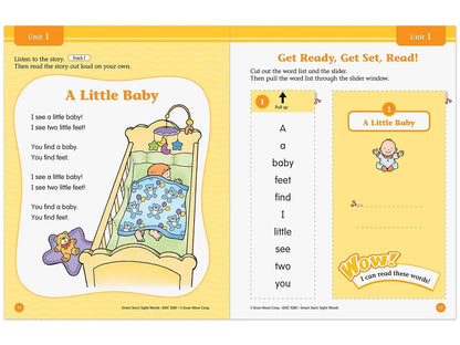 Sight-Words Smart Start Workbook - Pre-K - US 3217