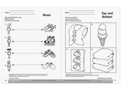 Basic Phonics Skills Workbook - Pre K-K - US 9626