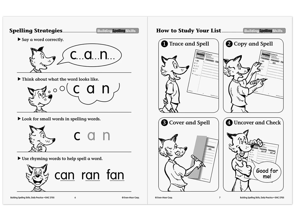Building Spelling Skills Workbook - Gr. 1 - US 8862