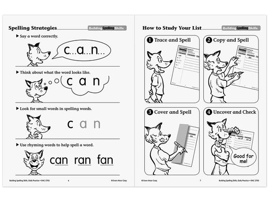 Building Spelling Skills Workbook - Gr. 1 - US 8862