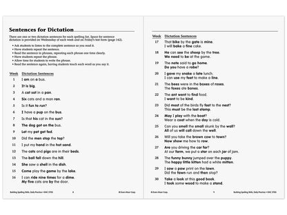 Building Spelling Skills Workbook - Gr. 1 - US 8862