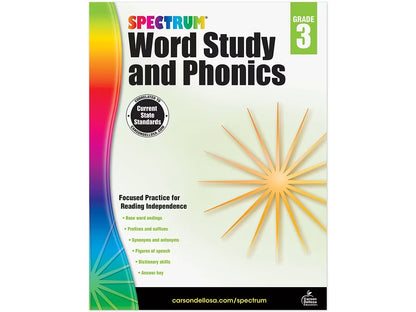 Spectrum® Phonics Workbook - Gr. 3 - US 3635