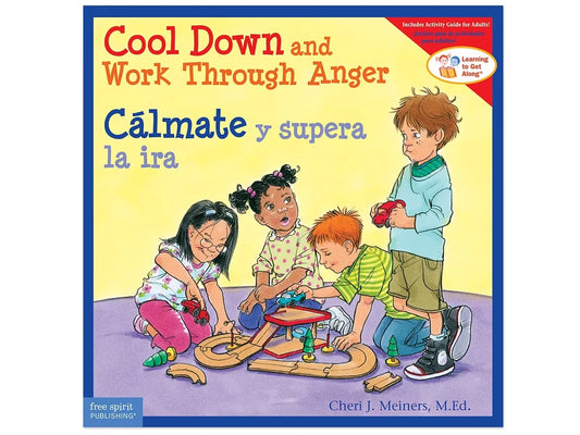 Cool Down and Work Through Anger Bilingual Paperback Book - US 4524