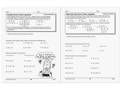 Algebra Success Workbook - US 8082