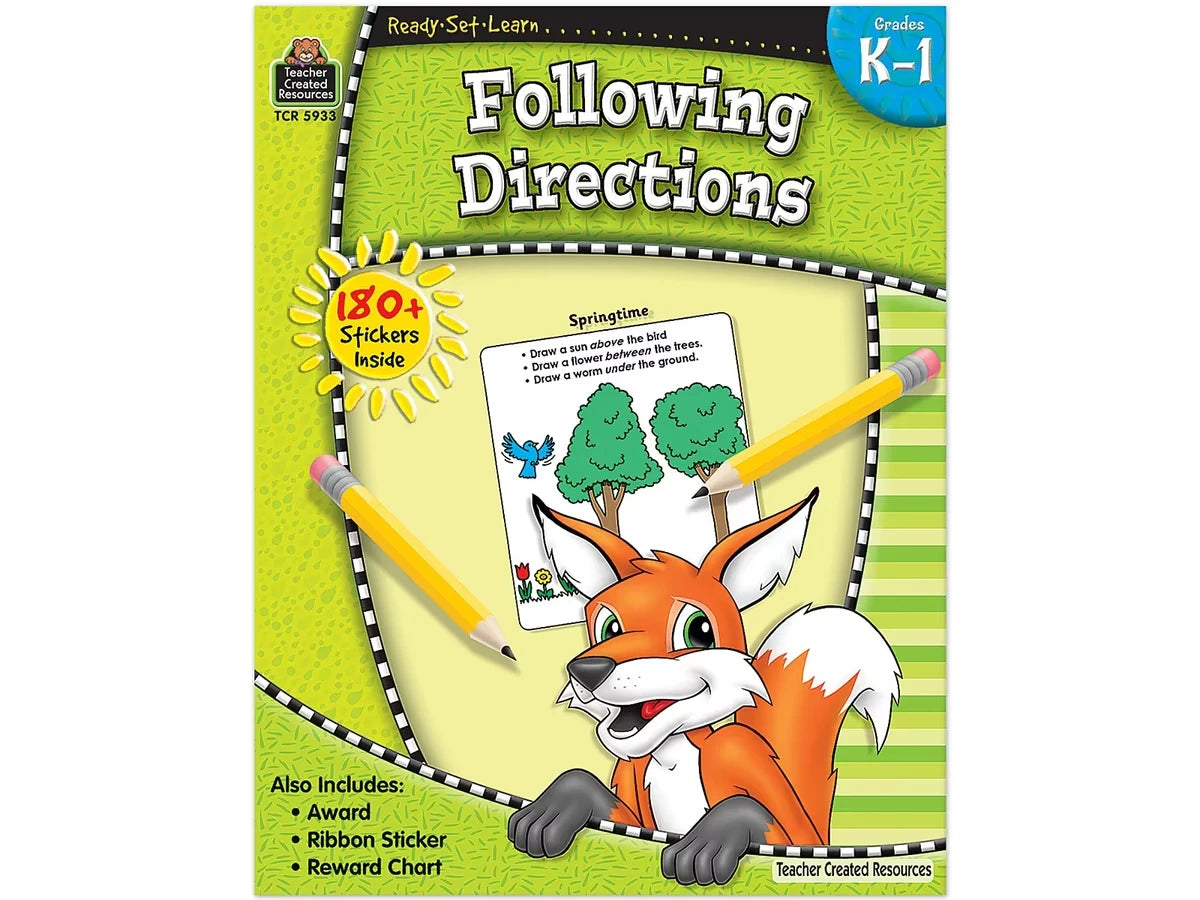 Following Directions Workbook - US 3130