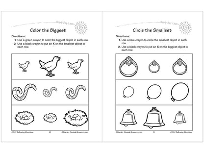 Following Directions Workbook - US 3130