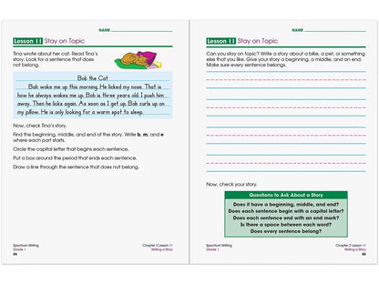 Spectrum® Writing Workbook - Gr. 1 - US 9652